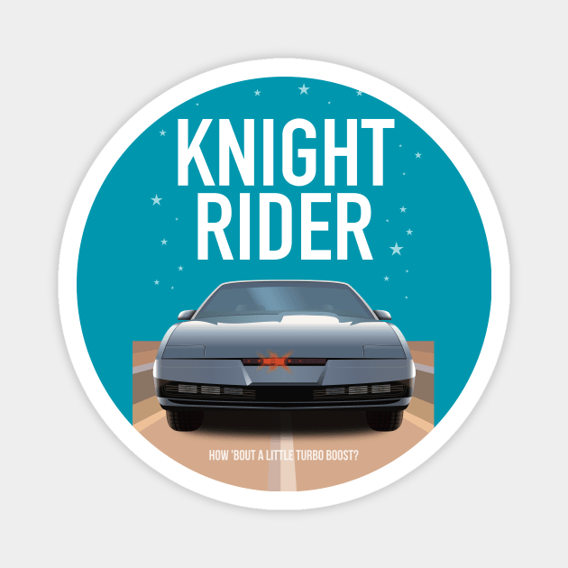 Knight Rider TV Series Magnet by MoviePosterBoy